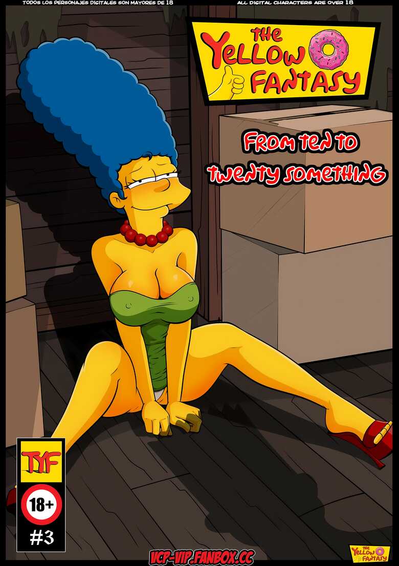 The Yellow Fantasy 3 – From Ten To Twenty Something comic porn — cover