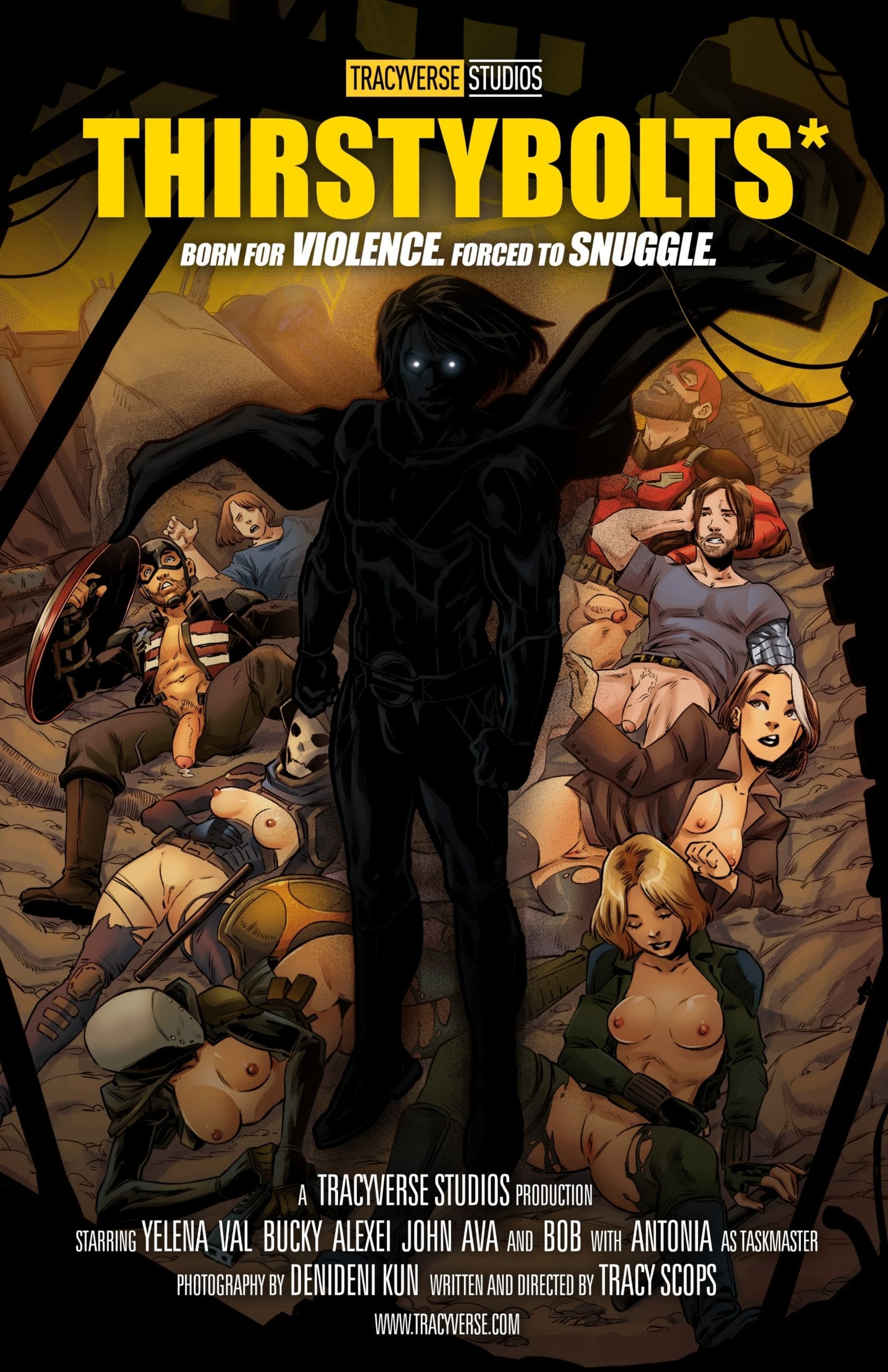 Thirstybolts* comic porn — cover