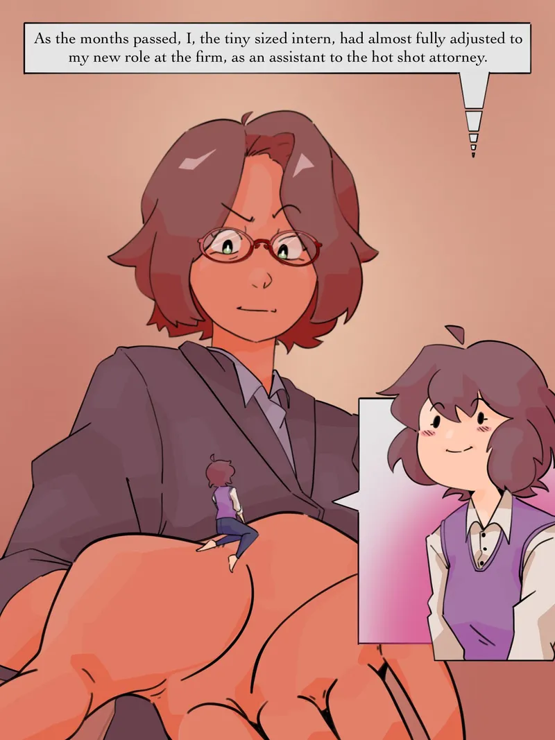 Tiny Intern comic porn — cover