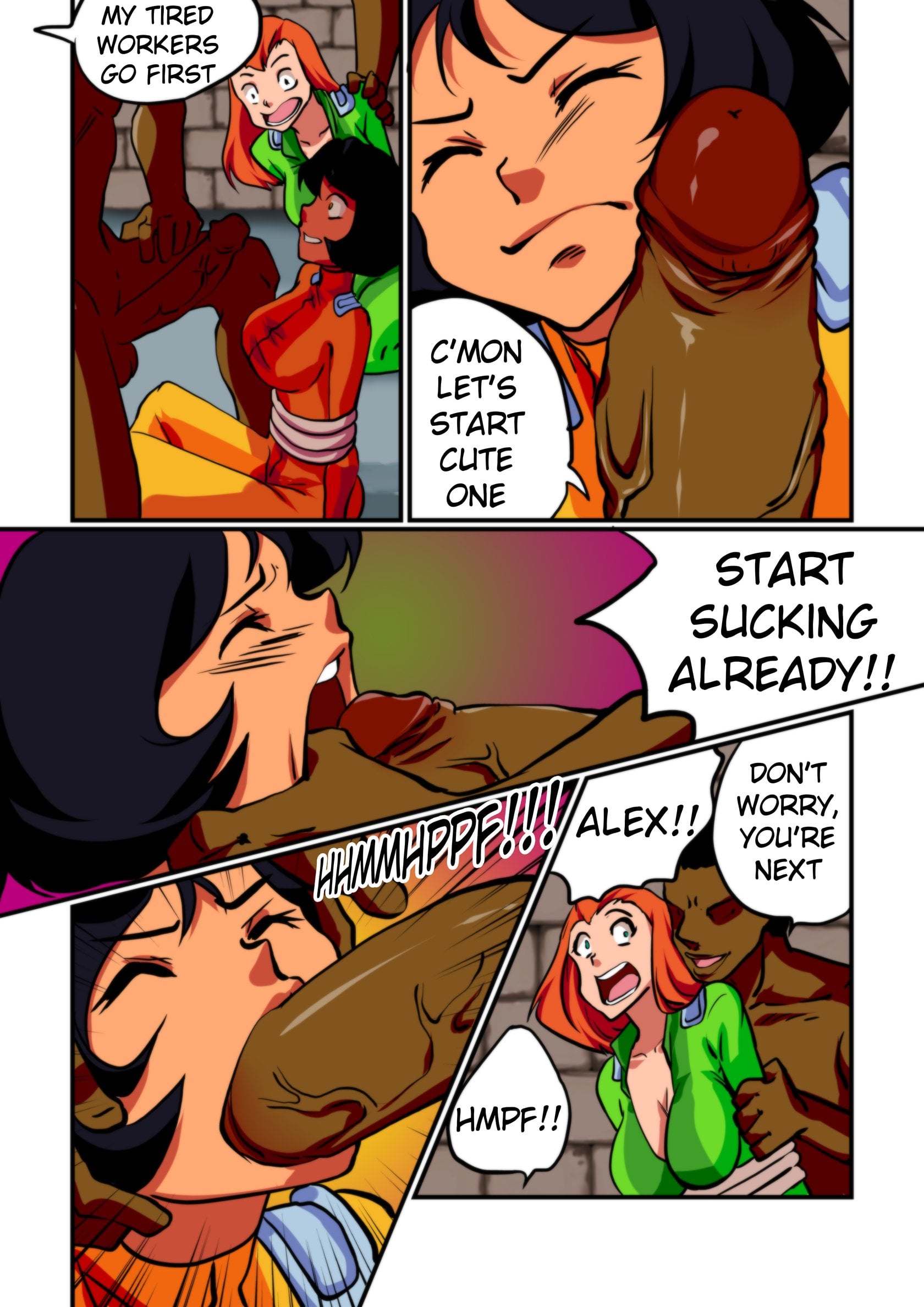 Totally Spies – Aya Yanagisawa comic porn — cover