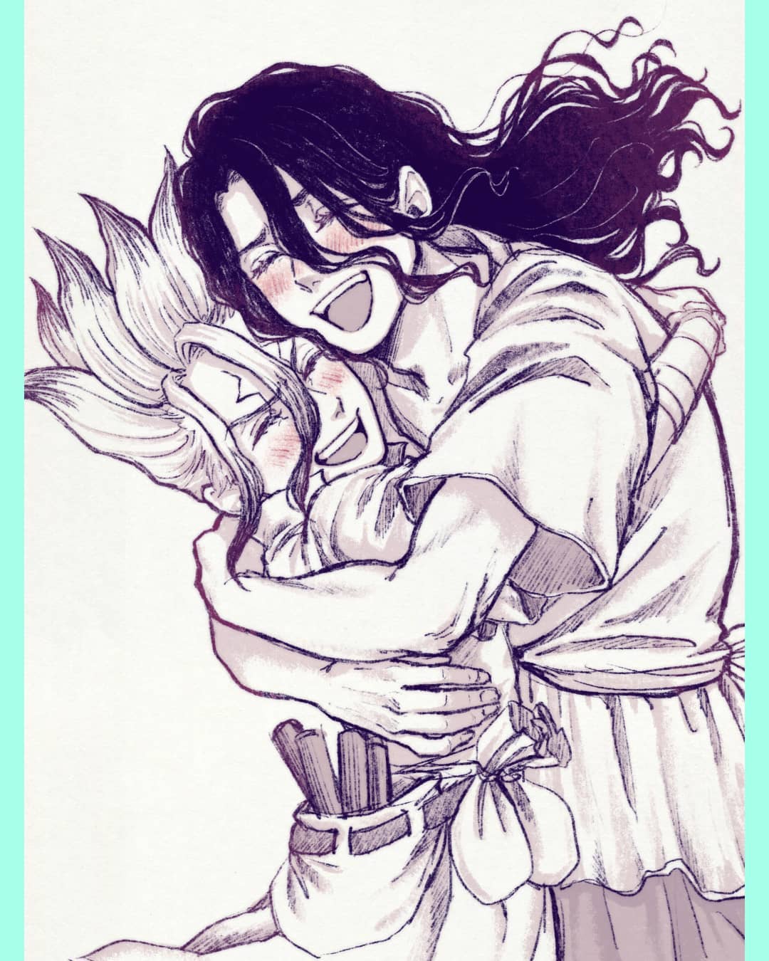 [Touko] TsukaSen Log (Dr.STONE) — cover