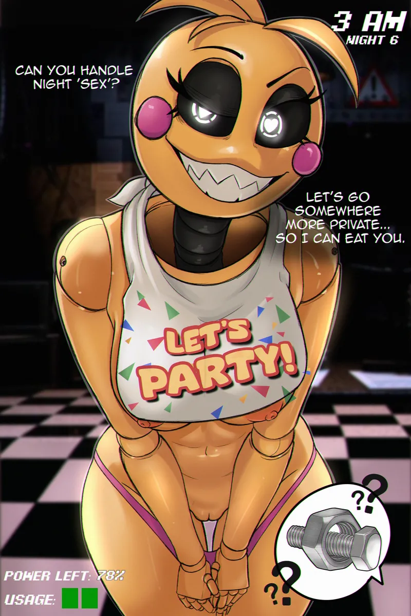 Toy Chica Is Waiting For You — cover