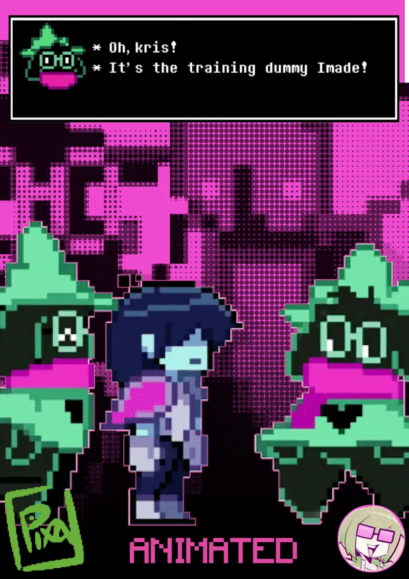 Training Dummy Ralsei comic porn — cover