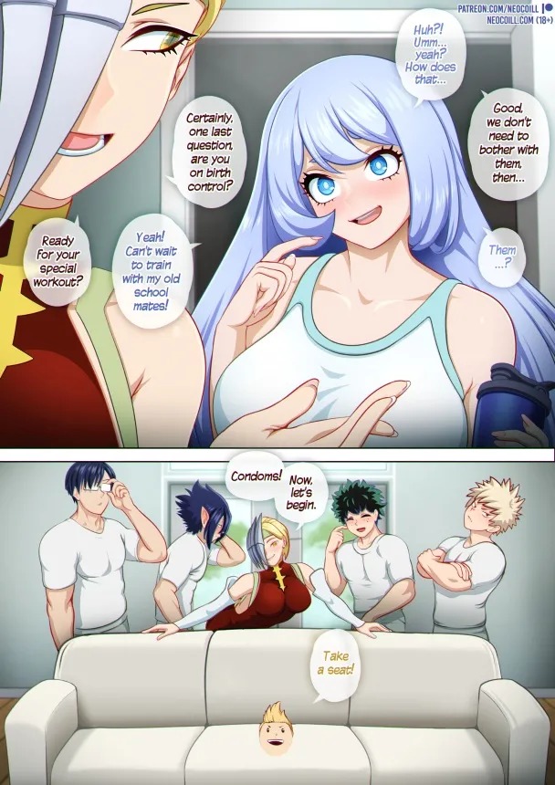 Training Twist comic porn — cover