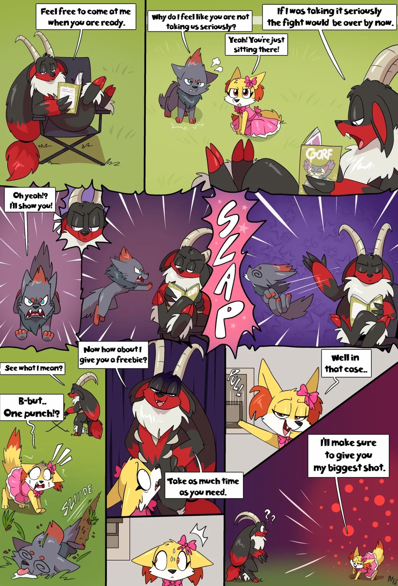 Training with Incineram comic porn — cover