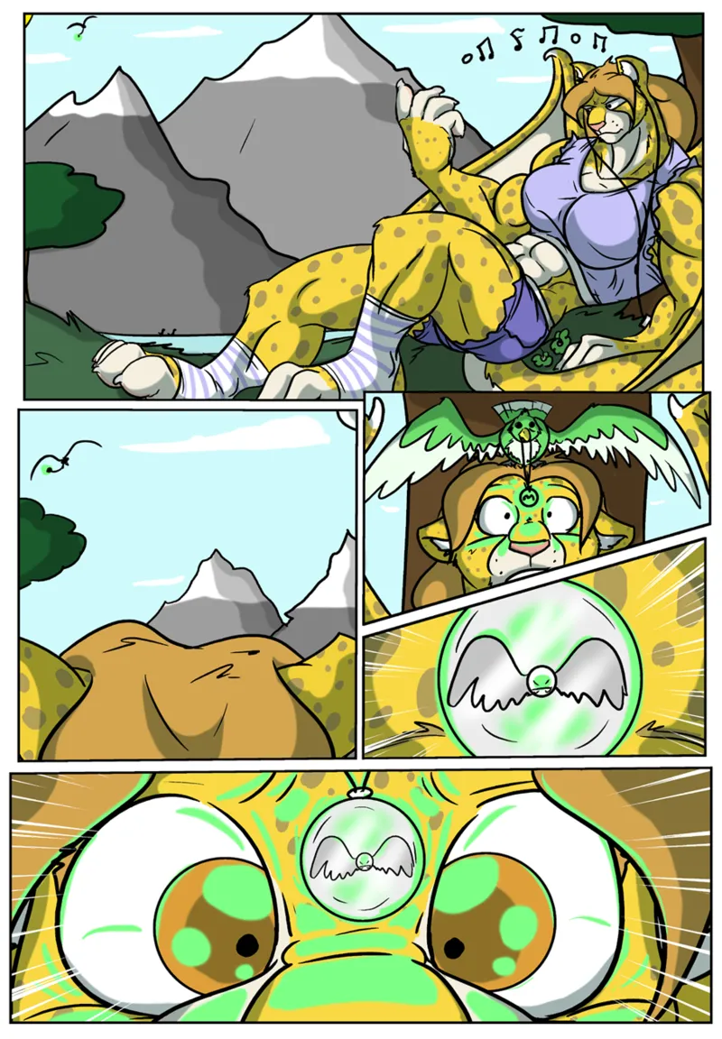 Transformation Pendant comic porn — cover