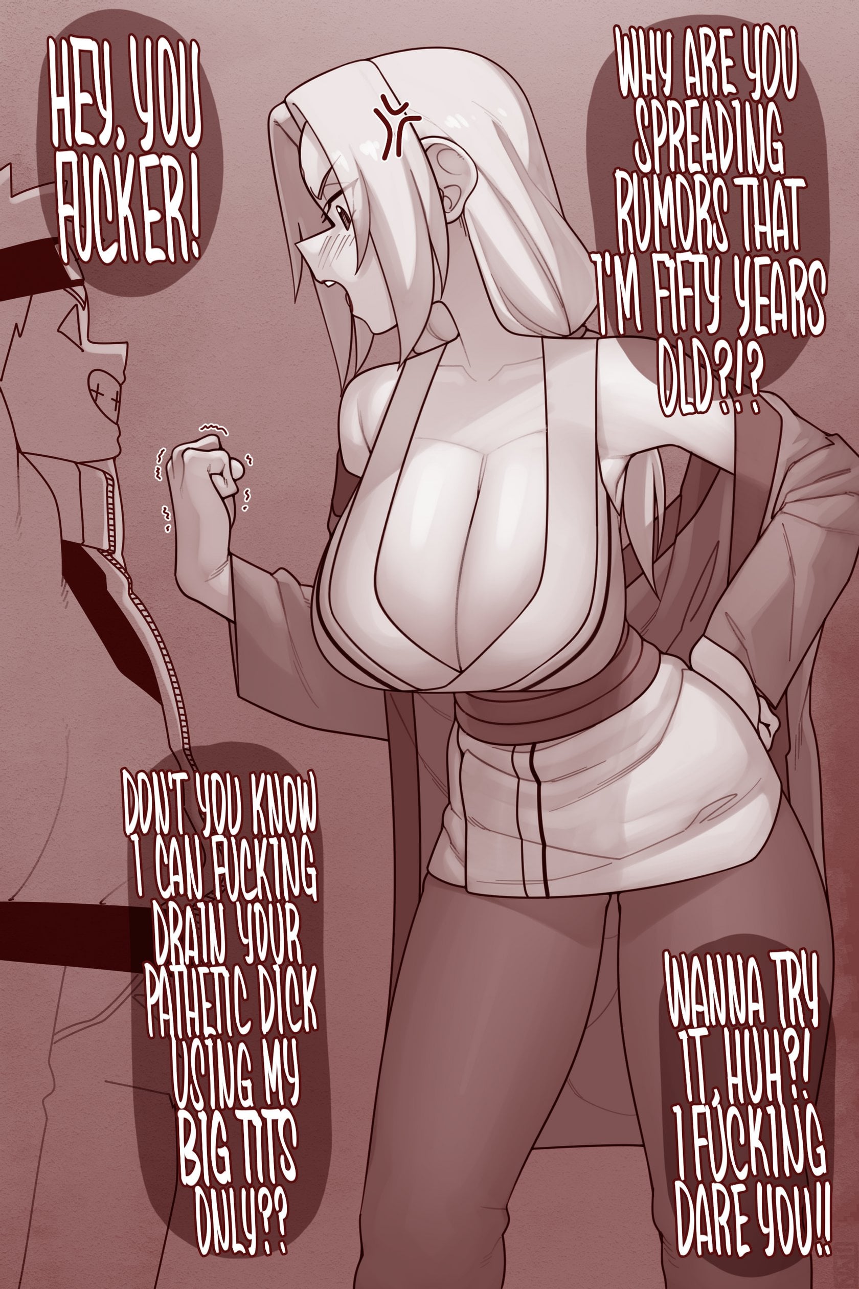 Tsunade Zuri comic porn — cover