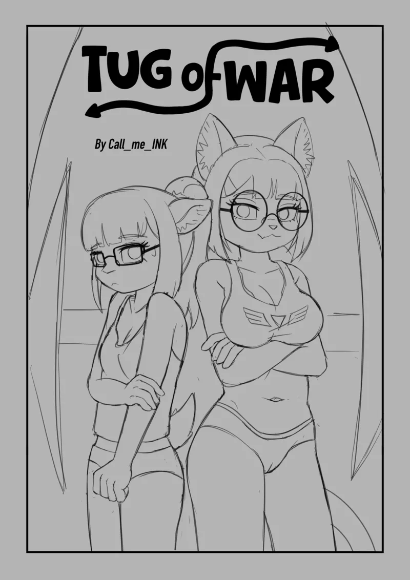 Tug Of War comic porn — cover