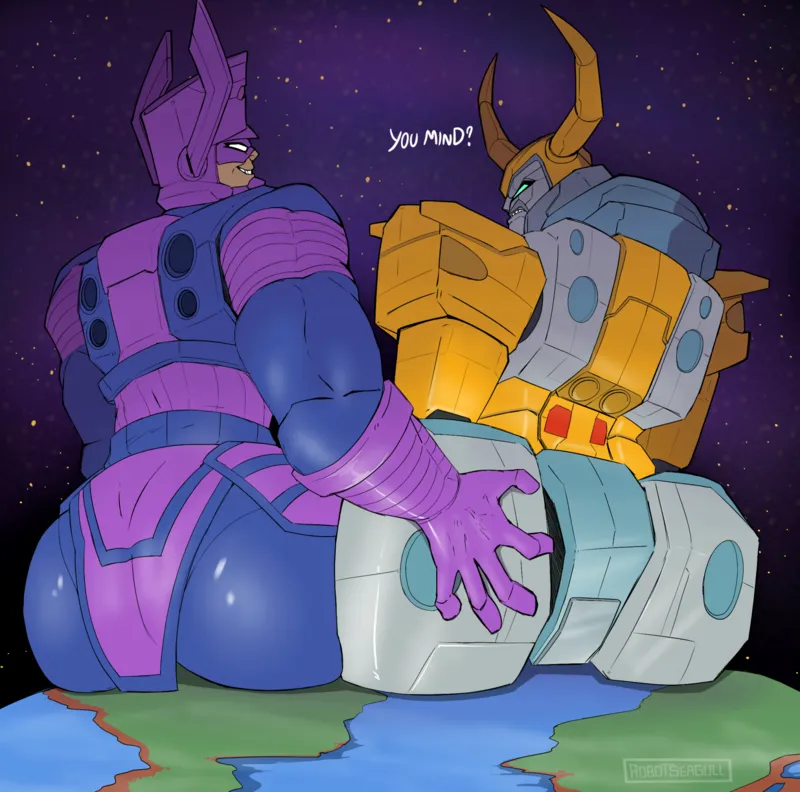 Two World Eaters comic porn — cover
