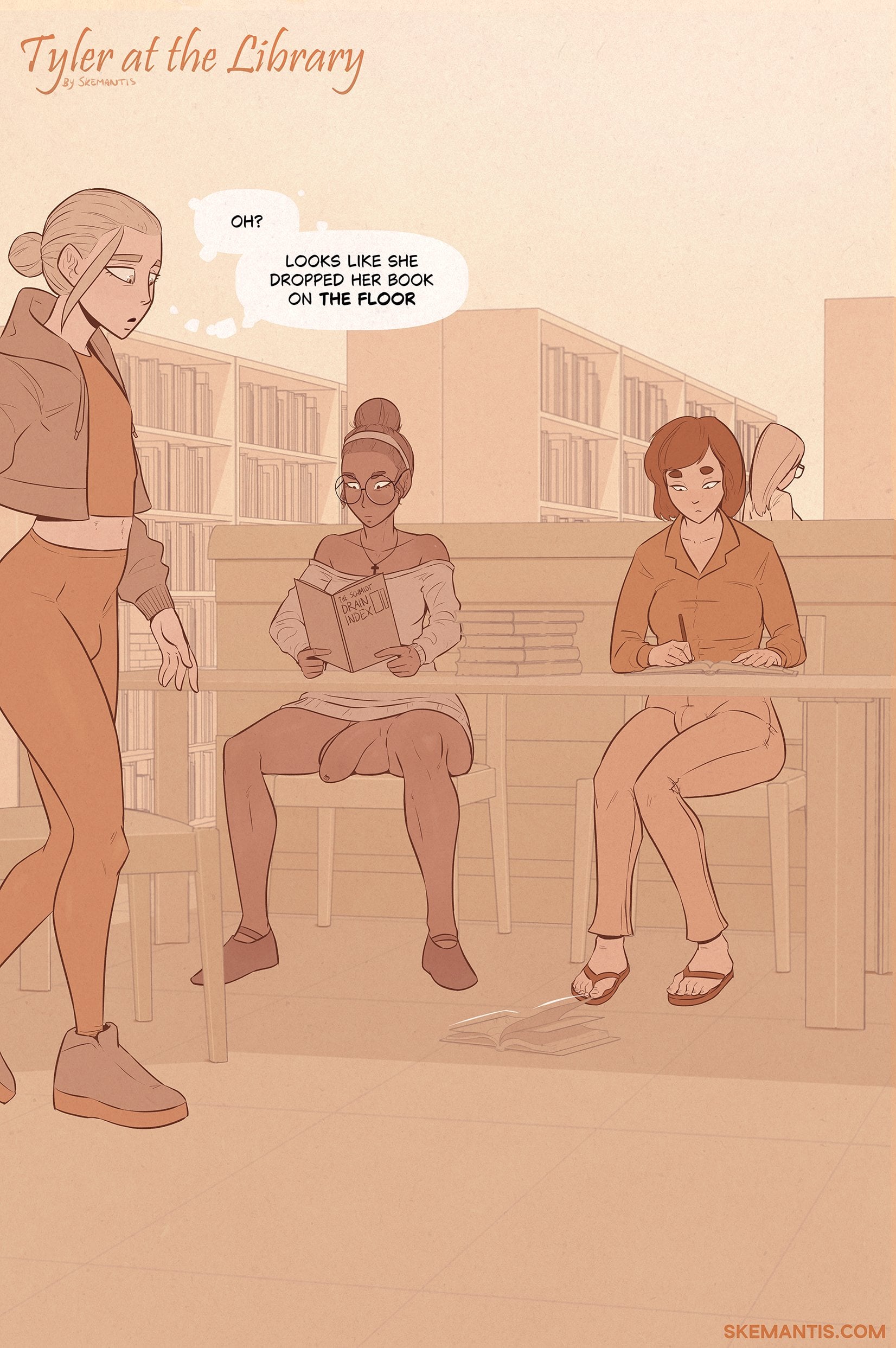 Tyler at the Library 1+2 — cover