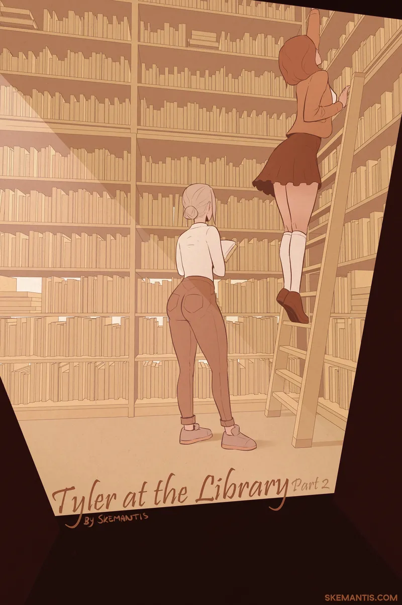 Tyler At The Library 2 — cover