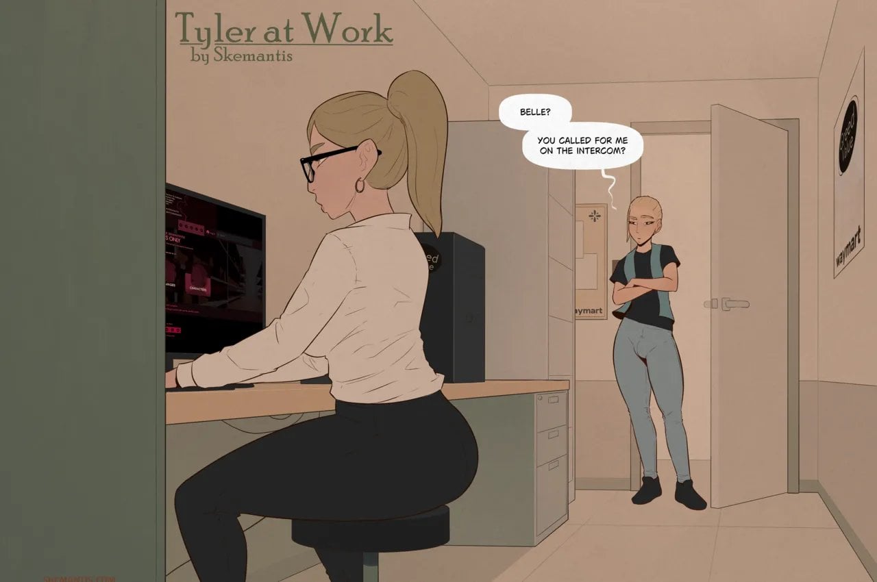 Tyler at work — cover