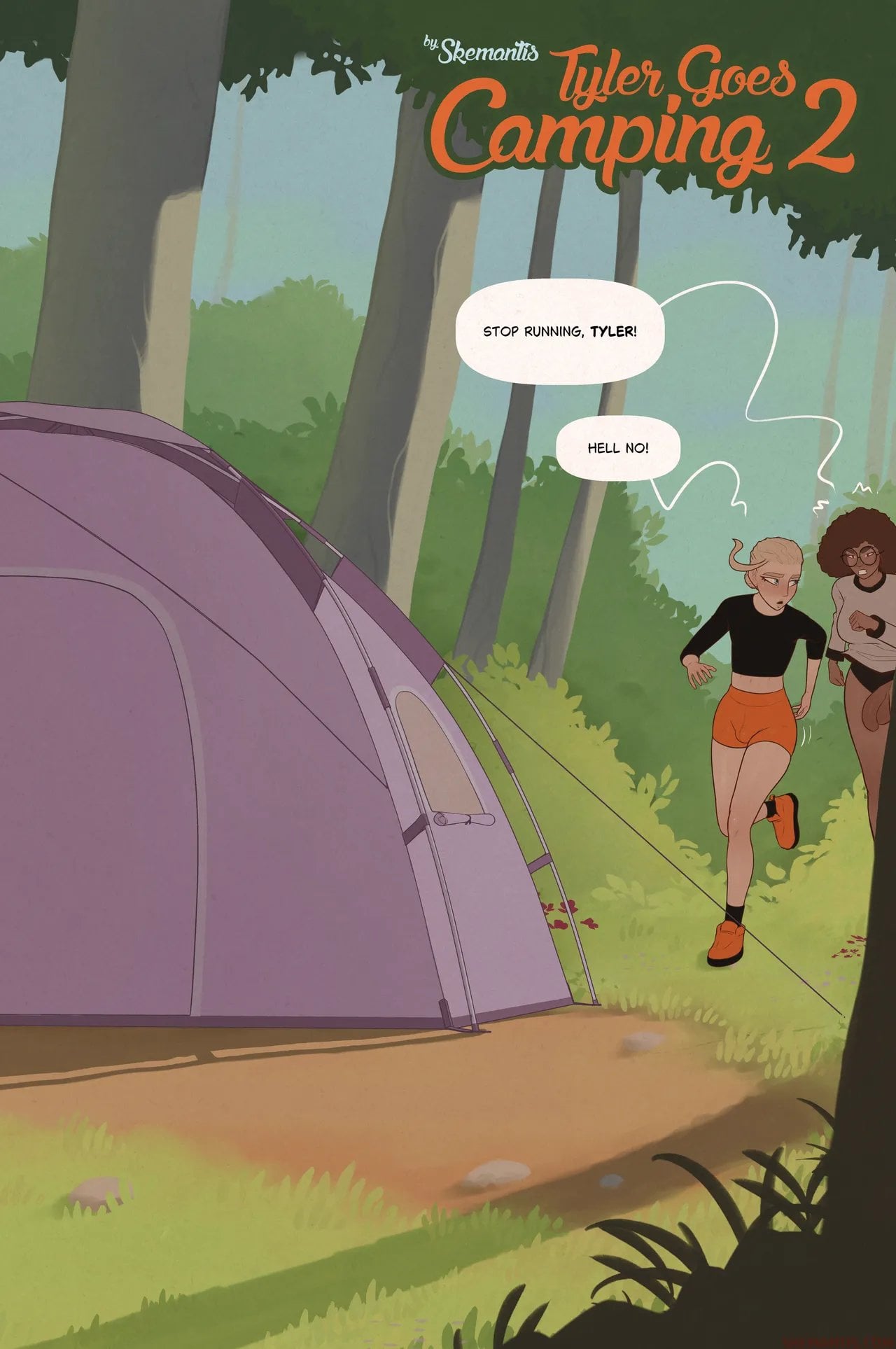 Tyler Goes Camping – Part 2 — cover