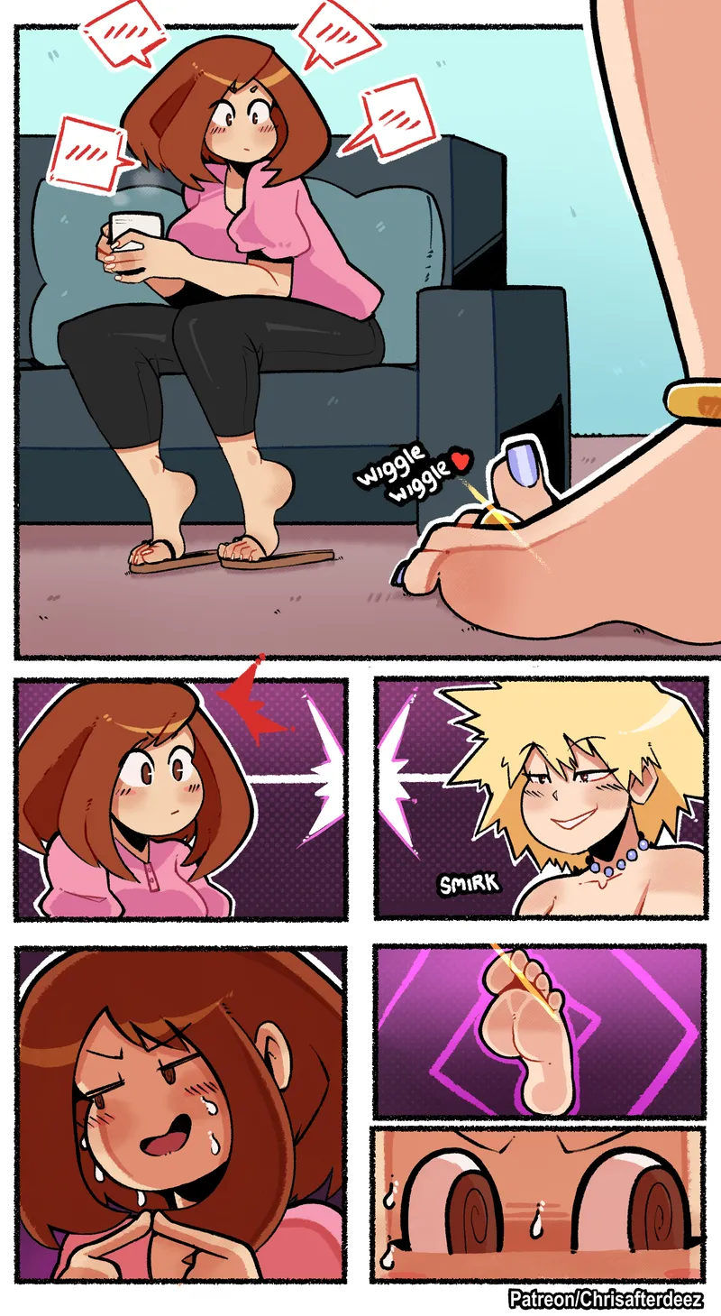 Uraraka’s Awakening! comic porn — cover