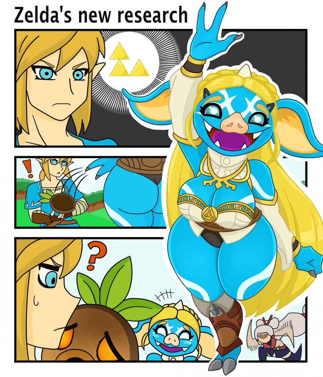 urusee584 - Zelda's New Research — cover