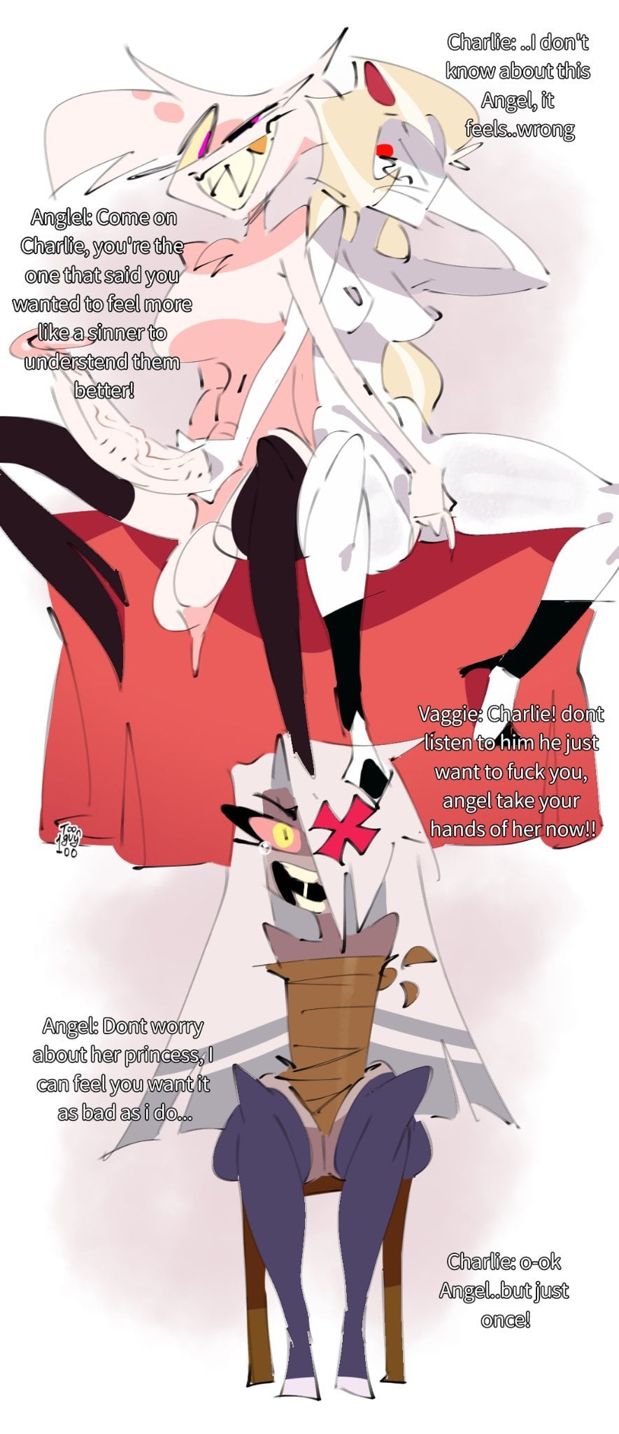 Vaggie’s NTR (WIP) comic porn — cover