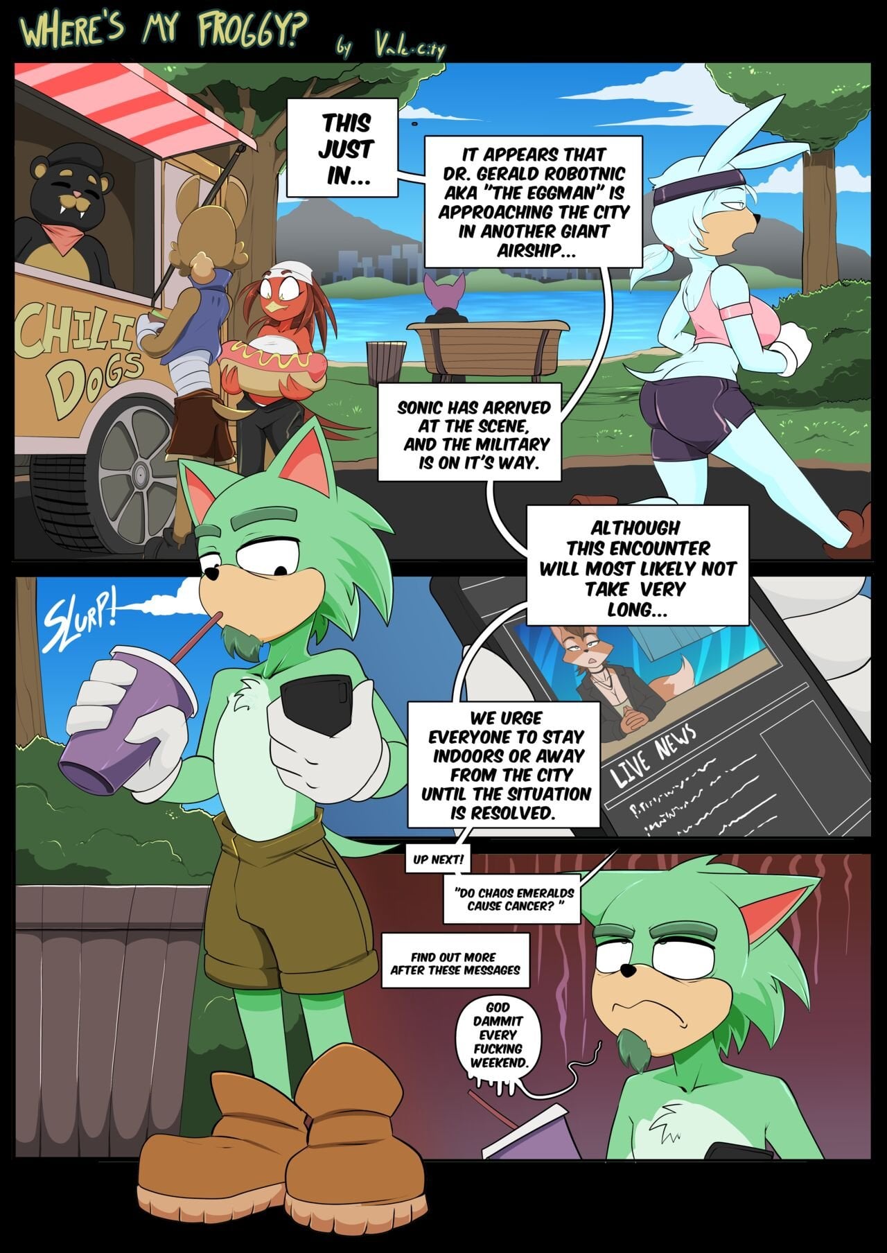 [Vale-City] Where’s My Froggy — cover
