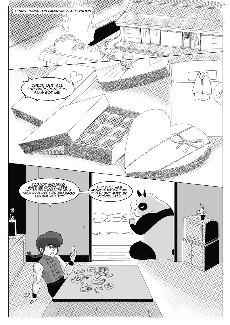 Valentine Hot Chocolate comic porn — cover