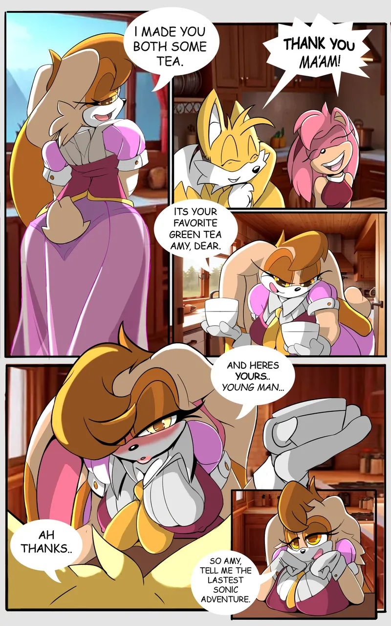 Vanilla Flavored Footsies 1 comic porn — cover