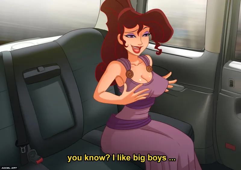 Waifu Taxi – Megara comic porn — cover
