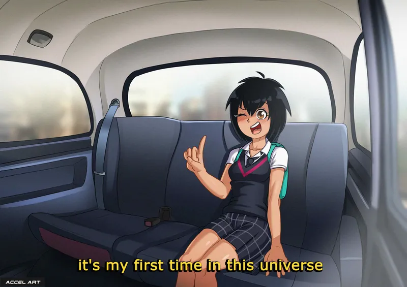 Waifu Taxi – Peni Parker comic porn — cover
