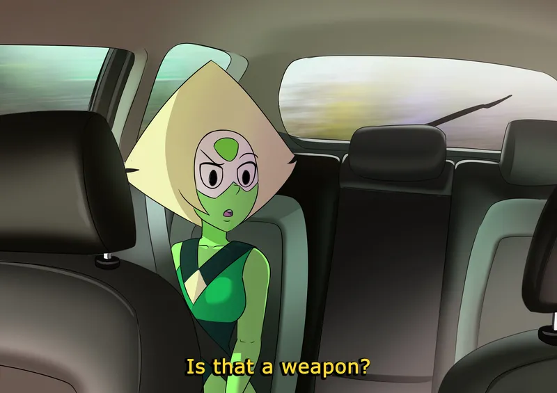 Waifu Taxi – Peridot comic porn — cover