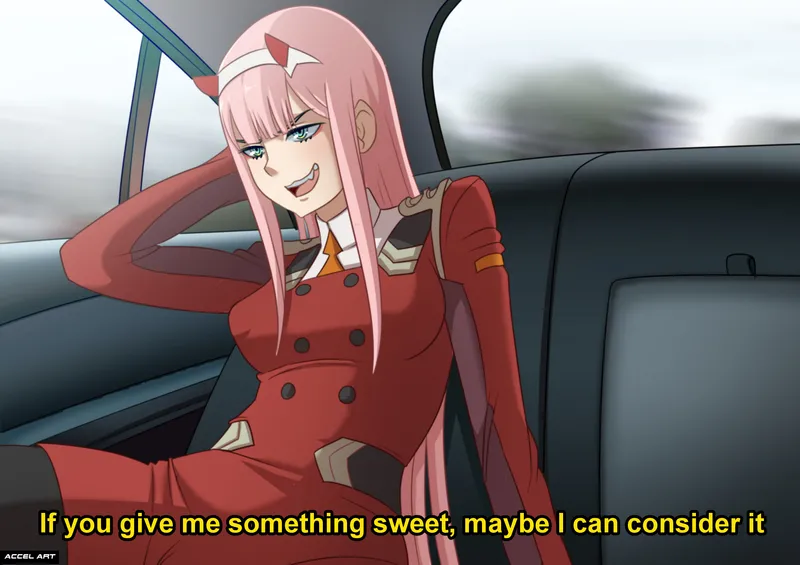 Waifu Taxi – Zero Two comic porn — cover