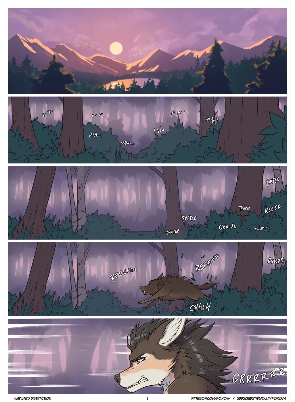 Wayward Distraction (ongoing) — cover