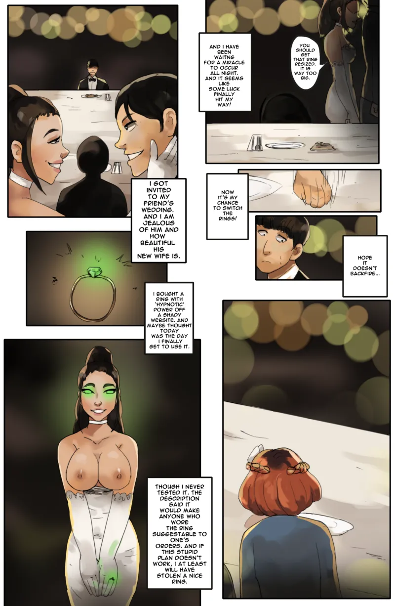 Wedding Hypno Ring (Remake) comic porn — cover