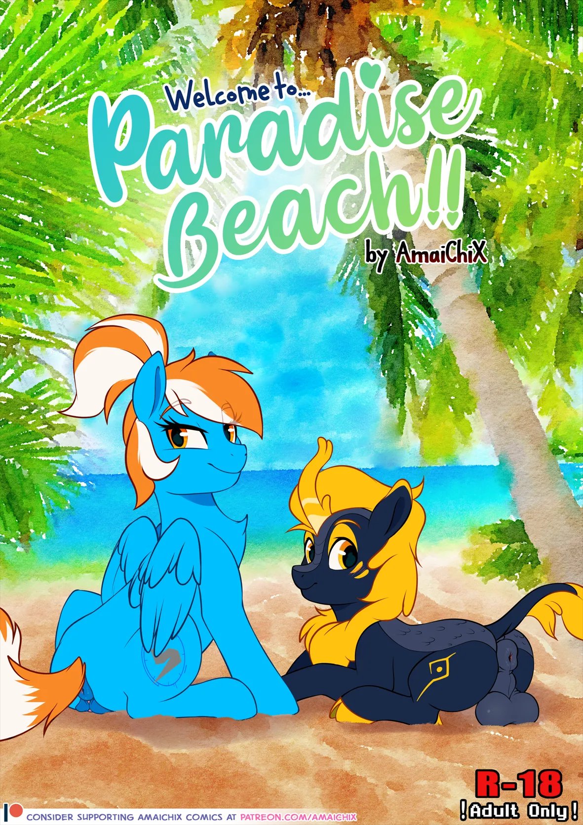 Welcome to… Paradise Beach!! — cover