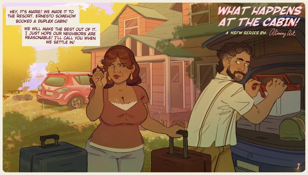 What Happens at the Cabin! — cover