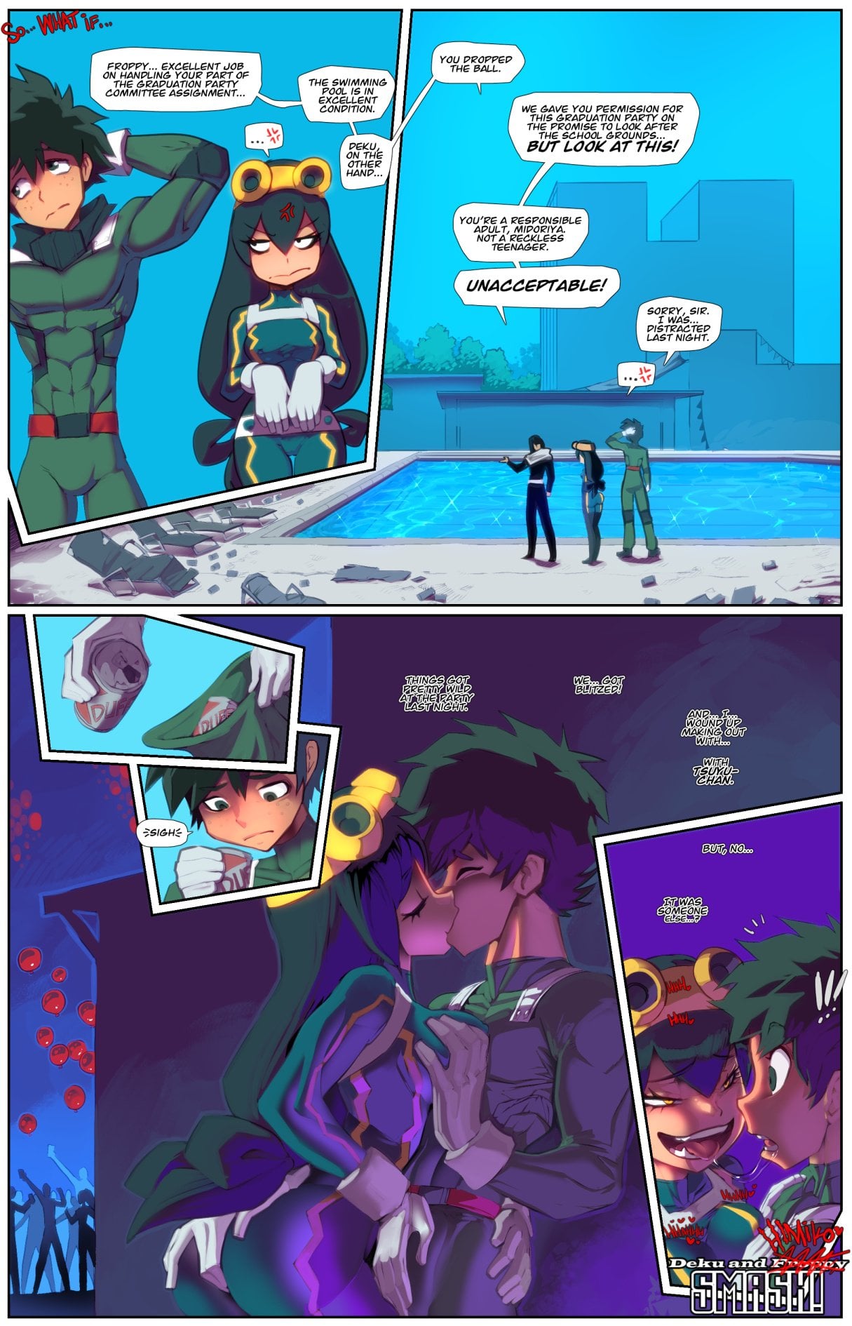 (What if) Deku and Himiko Smashed… (My Hero Academia) — cover