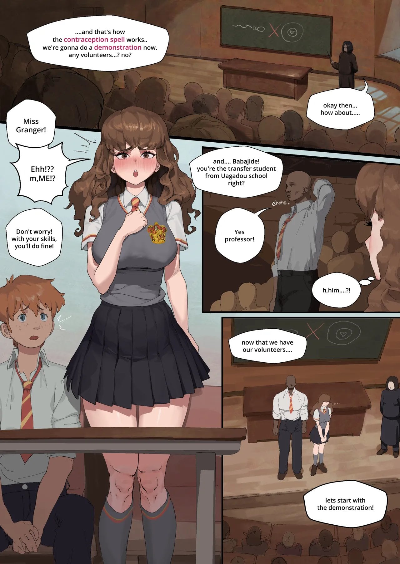 [wjs07] Hermione: Contraception spell failed (Harry Potter) — cover