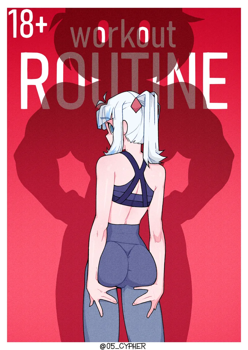 Workout Routine comic porn — cover