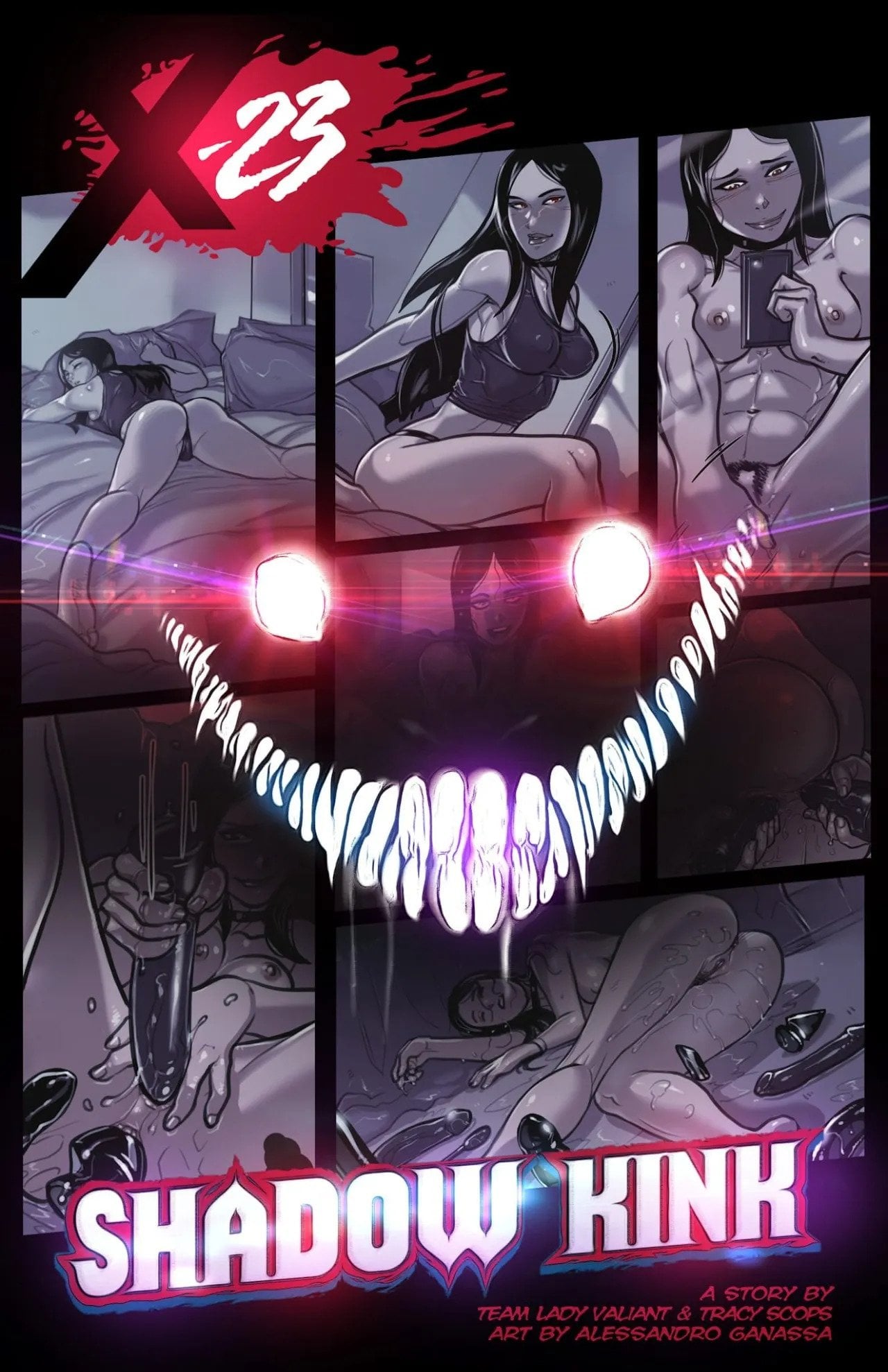 X-23 Shadow Kink comic porn — cover