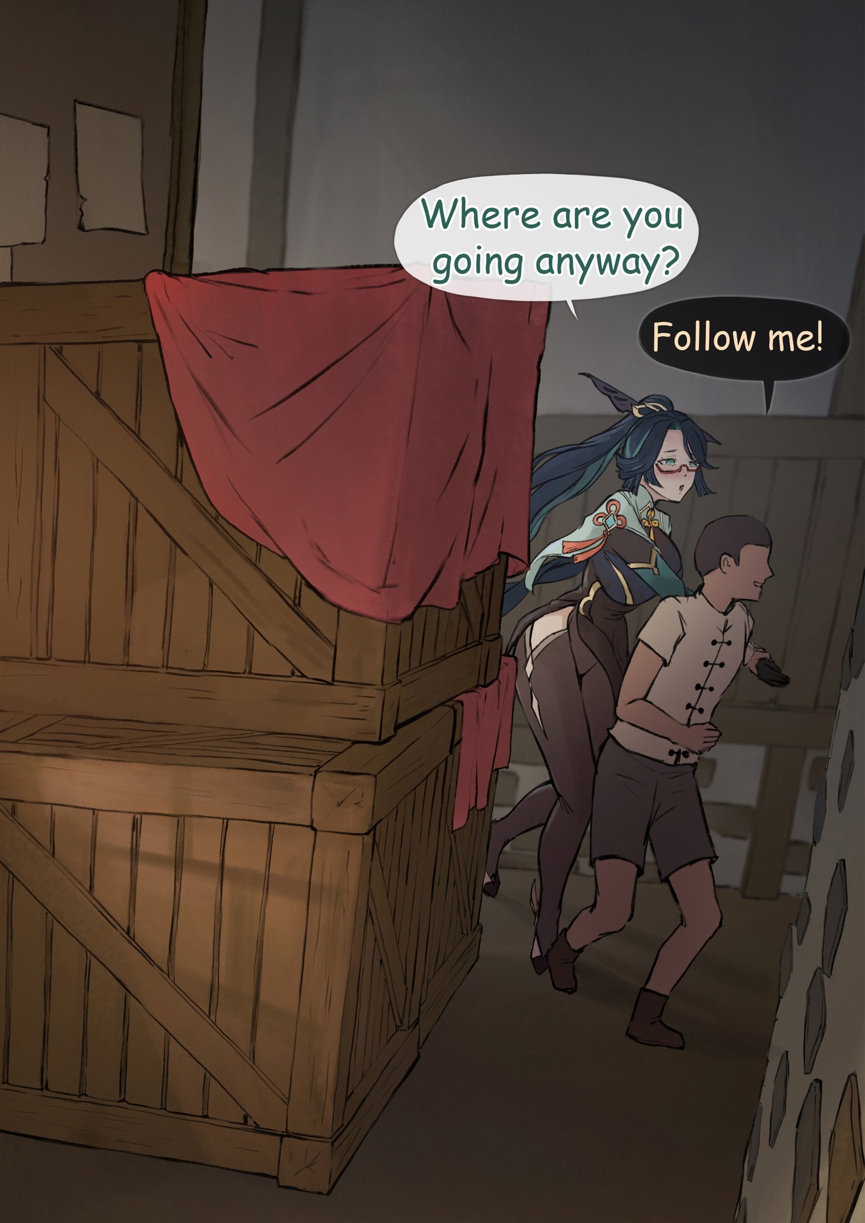 Xianyun – Back alley comic porn — cover