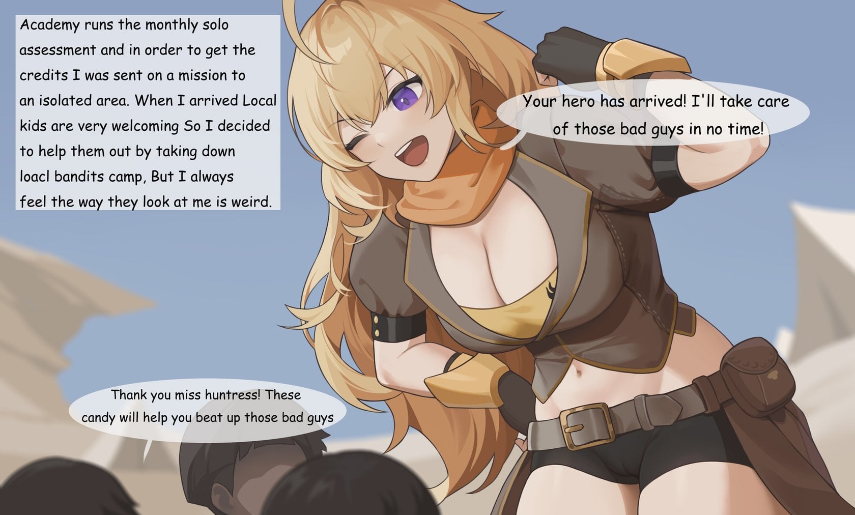 Yang Solo Mission comic porn — cover