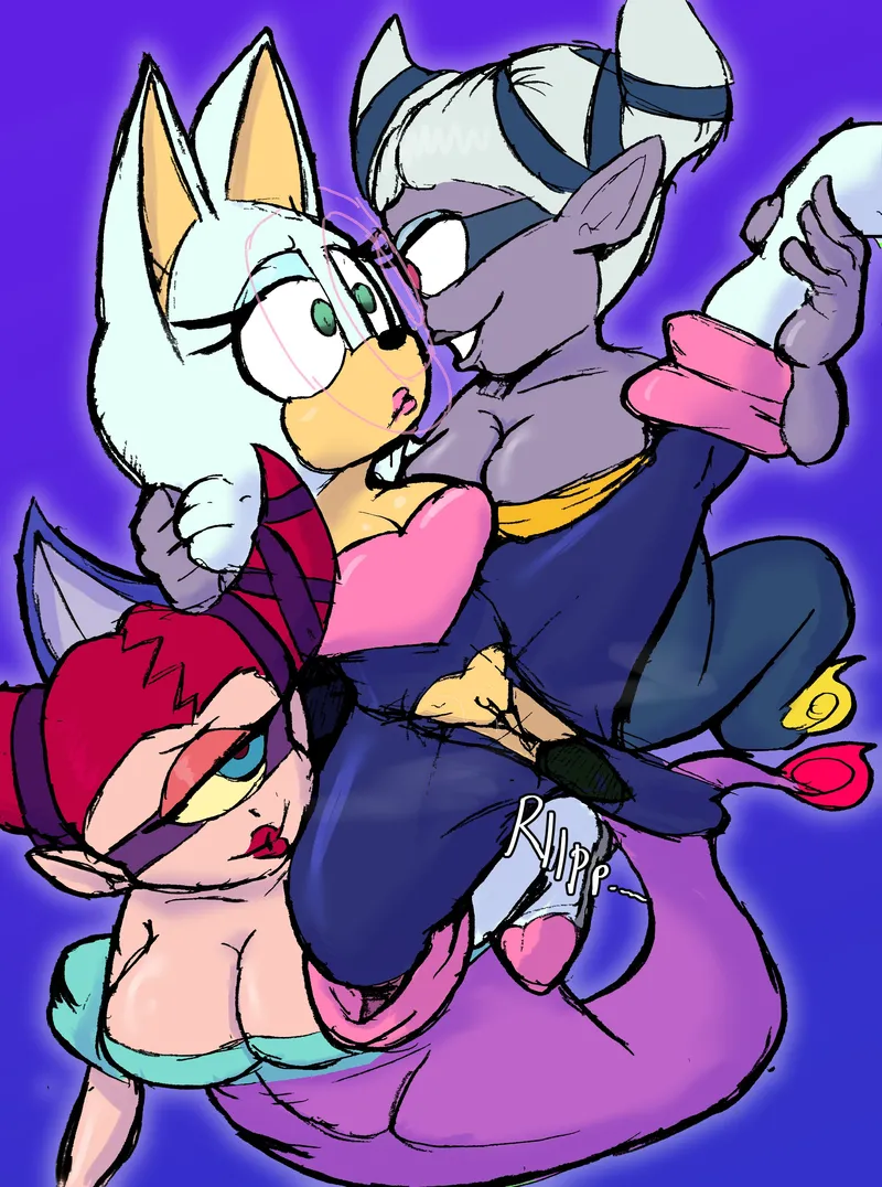 Yo-Kai (Possessed) Rouge comic porn — cover
