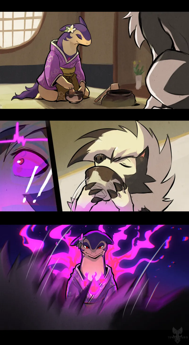 Yokai Chaya comic porn — cover