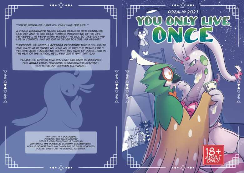You Only Live Once comic porn — cover