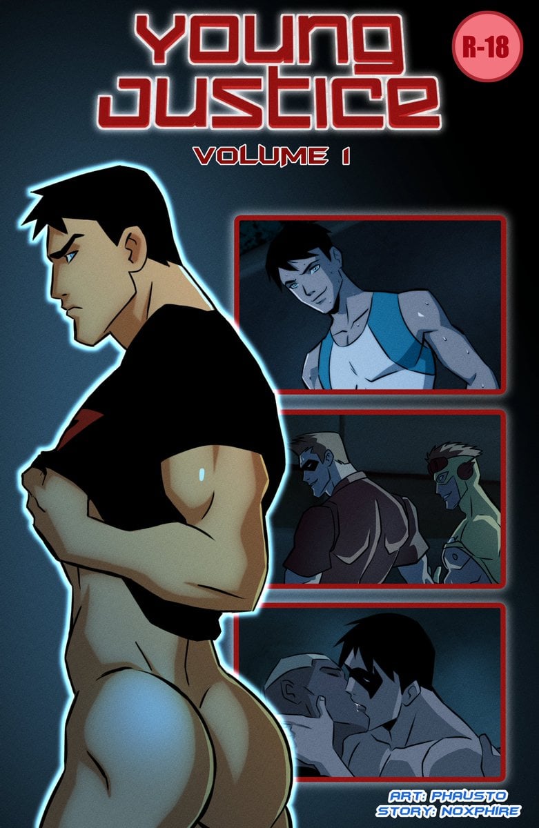 Young Justice 1 comic porn — cover