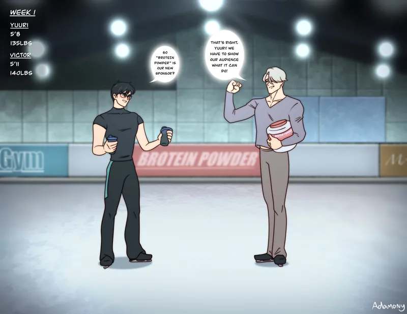 Yuuri & Victor’s New Sponsor! — cover