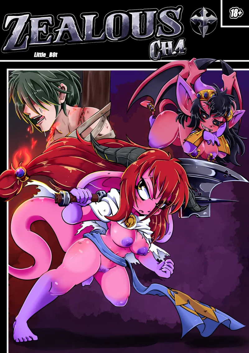 Zealous 4 comic porn — cover