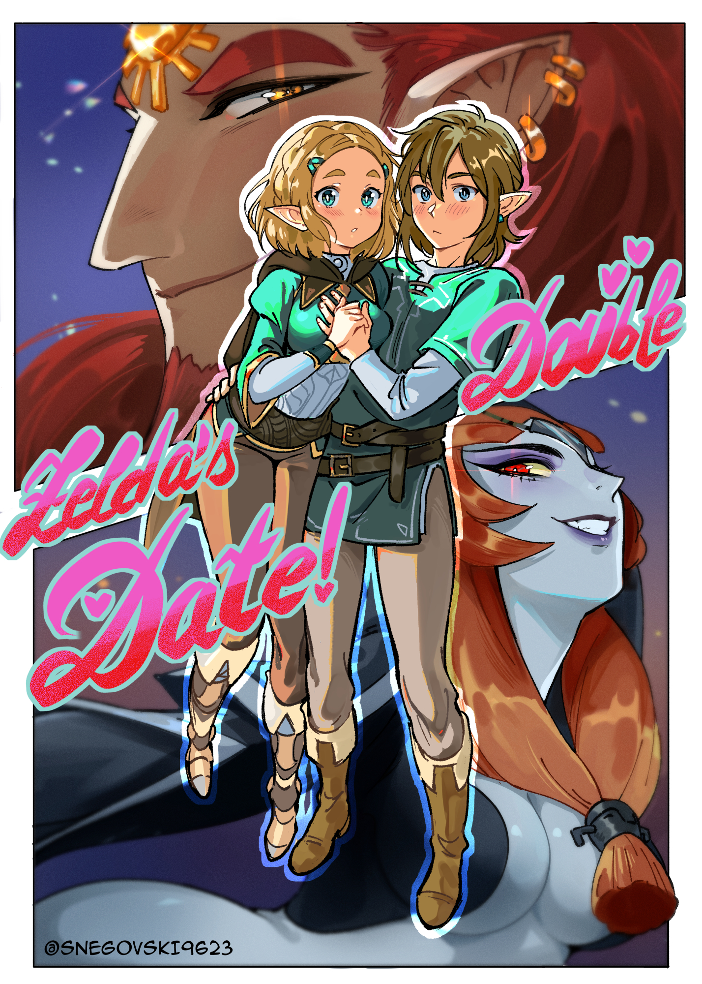 Zelda's Double Date — cover
